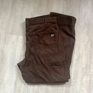 40x30 Timberland PRO Brown Ironhide Flex Canvas Work Pant Original Fit